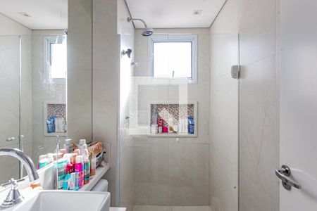 Banheiro da Suíte de apartamento para alugar com 2 quartos, 49m² em Vila Gumercindo, São Paulo