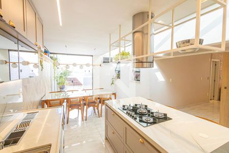 Cozinha de apartamento à venda com 3 quartos, 193m² em Castelo, Belo Horizonte