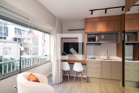Studio de kitnet/studio para alugar com 1 quarto, 22m² em Bela Vista, São Paulo