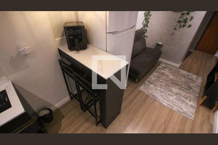 Sala/Cozinha de apartamento para alugar com 1 quarto, 33m² em Vila Formosa, São Paulo