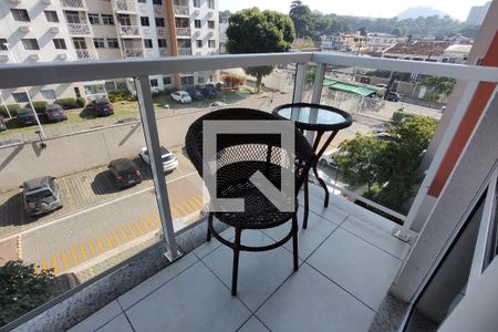 Varanda de apartamento para alugar com 2 quartos, 61m² em Gardênia Azul, Rio de Janeiro