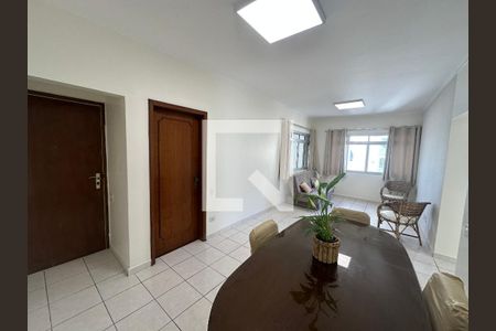Sala de apartamento para alugar com 2 quartos, 95m² em Itararé, São Vicente