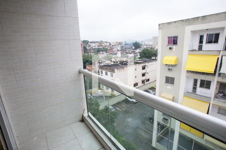 Varanda da Sala de apartamento à venda com 2 quartos, 120m² em Taquara, Rio de Janeiro