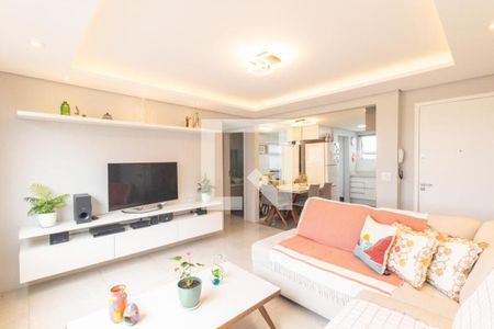 Sala de apartamento à venda com 2 quartos, 77m² em Portão, Curitiba