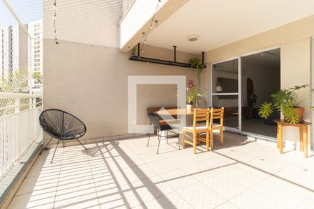 Varanda da Sala de apartamento à venda com 2 quartos, 92m² em Vila Gumercindo, São Paulo