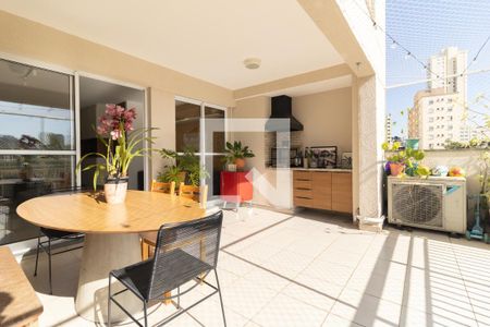 Varanda da Sala de apartamento à venda com 2 quartos, 92m² em Vila Gumercindo, São Paulo