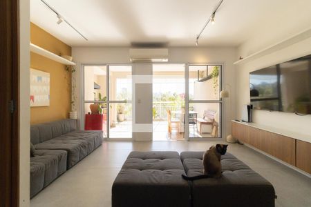 Sala de apartamento à venda com 2 quartos, 92m² em Vila Gumercindo, São Paulo