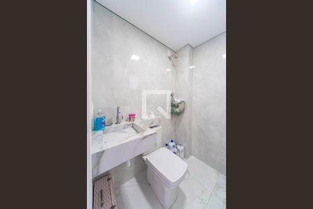 Banheiro  de casa para alugar com 5 quartos, 370m² em Campestre, Santo André