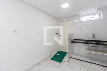 Sala e Cozinha de kitnet/studio para alugar com 1 quarto, 40m² em Jardim Leblon, Belo Horizonte