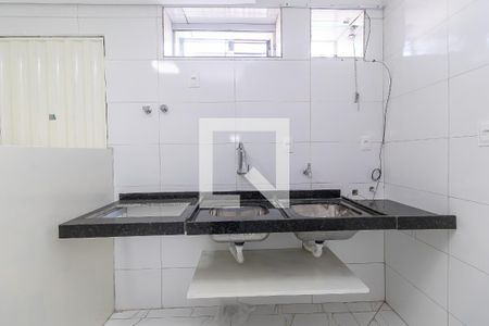 Sala e Cozinha de kitnet/studio para alugar com 1 quarto, 40m² em Jardim Leblon, Belo Horizonte