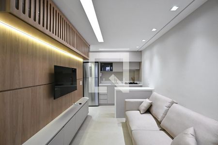 Sala de apartamento para alugar com 1 quarto, 40m² em Cidade Jardim, São Paulo