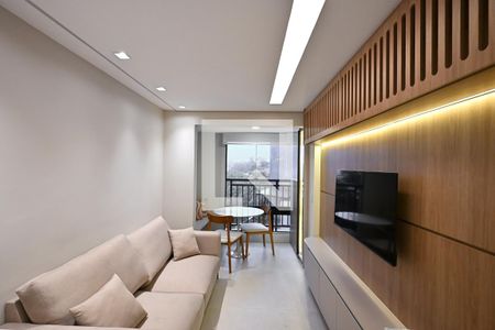 Sala de apartamento para alugar com 1 quarto, 40m² em Cidade Jardim, São Paulo