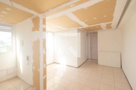 Sala/Cozinha de apartamento à venda com 1 quarto, 43m² em Campo Grande, Rio de Janeiro