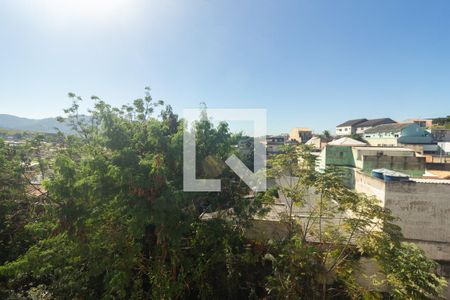 Vista da Sala/Cozinha de apartamento à venda com 1 quarto, 43m² em Campo Grande, Rio de Janeiro
