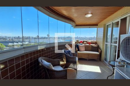Varanda de apartamento à venda com 4 quartos, 179m² em Santa Paula, São Caetano do Sul