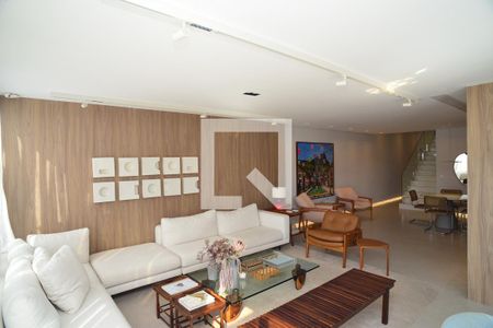 Sala de apartamento à venda com 6 quartos, 470m² em Barra da Tijuca, Rio de Janeiro