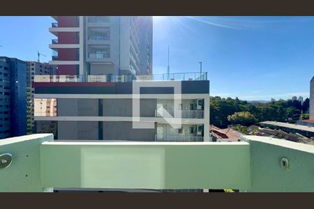 Varanda da sala de apartamento à venda com 1 quarto, 40m² em Pinheiros, São Paulo