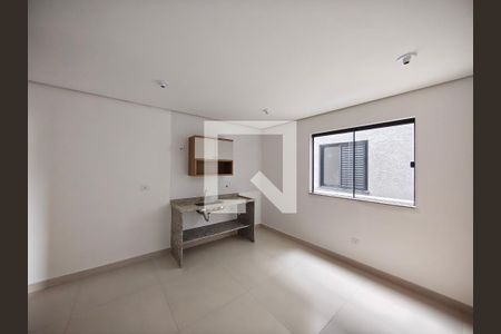 Sala / Cozinha de apartamento para alugar com 1 quarto, 33m² em Vila Germinal, São Paulo