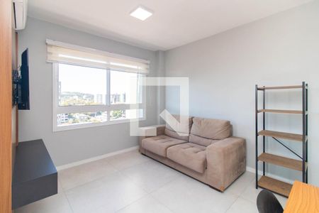 Sala de apartamento para alugar com 1 quarto, 38m² em Partenon, Porto Alegre