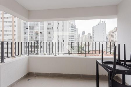 Varanda de apartamento para alugar com 1 quarto, 41m² em Pinheiros, São Paulo