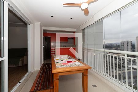 Varanda da Sala de apartamento para alugar com 3 quartos, 93m² em Vila Leopoldina, São Paulo