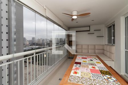 Varanda da Sala de apartamento para alugar com 3 quartos, 93m² em Vila Leopoldina, São Paulo