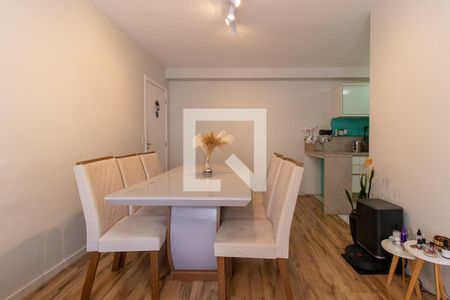 Sala de Jantar de apartamento à venda com 2 quartos, 74m² em Uberaba, Curitiba