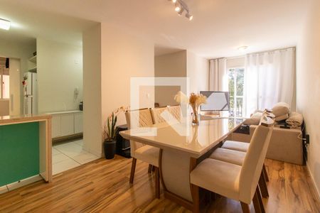 Sala de Jantar de apartamento à venda com 2 quartos, 74m² em Uberaba, Curitiba