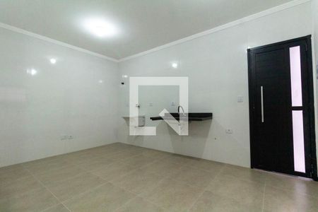 Sala, Cozinha e área de serviço de apartamento para alugar com 2 quartos, 37m² em Vila Carrão, São Paulo