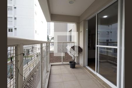 Varanda da Sala de apartamento para alugar com 2 quartos, 85m² em Vila Andrade, São Paulo