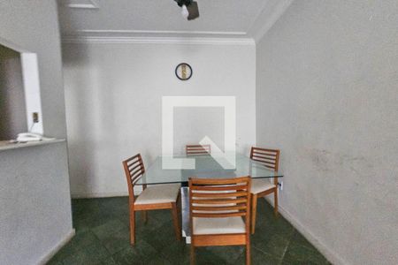Sala de jantar de apartamento para alugar com 2 quartos, 60m² em Jardim Tres Marias, Guarujá