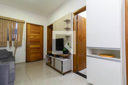 Sala e Cozinha de apartamento à venda com 2 quartos, 47m² em Vila Costa Melo, São Paulo
