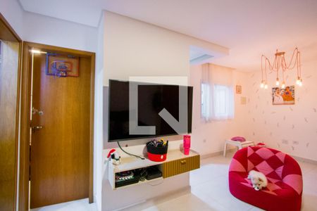 Sala de apartamento para alugar com 3 quartos, 115m² em Vila Assunção, Santo André