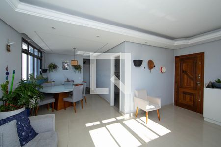 SALA de apartamento para alugar com 3 quartos, 90m² em Coração Eucarístico, Belo Horizonte