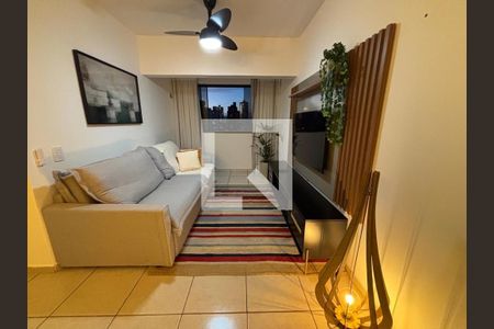 Sala de apartamento para alugar com 3 quartos, 84m² em Tabajaras, Uberlândia