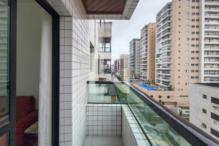 Sacada de apartamento para alugar com 1 quarto, 62m² em Canto do Forte, Praia Grande