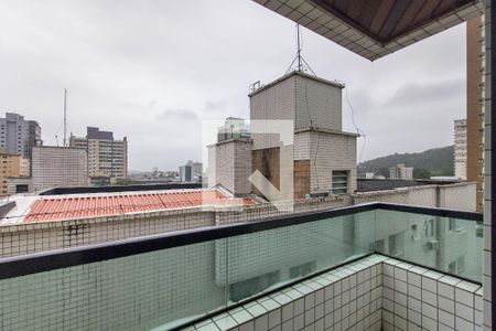 Sacada de apartamento para alugar com 1 quarto, 62m² em Canto do Forte, Praia Grande