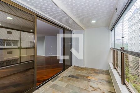 Varanda da Sala de apartamento à venda com 4 quartos, 193m² em Vila Cruzeiro, São Paulo