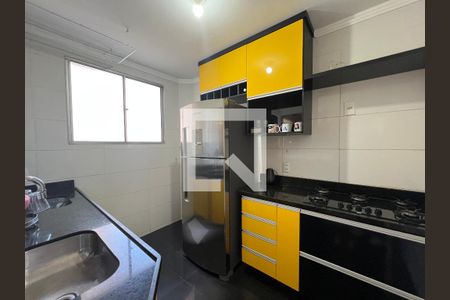 Cozinha de apartamento à venda com 2 quartos, 55m² em Cabral, Contagem