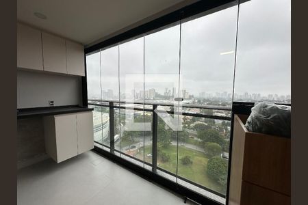 Varanda da Sala de apartamento para alugar com 2 quartos, 65m² em Tamboré, Barueri
