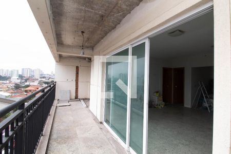 Varanda da Sala de apartamento à venda com 4 quartos, 150m² em Vila Rosalia, Guarulhos