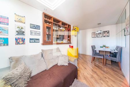 Sala de apartamento para alugar com 2 quartos, 47m² em Parque Sao Vicente, Santo André