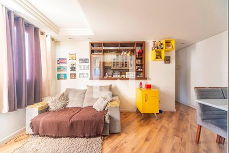 Sala de apartamento para alugar com 2 quartos, 47m² em Parque Sao Vicente, Santo André