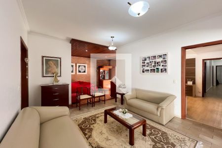 Sala de estar de casa de condomínio à venda com 4 quartos, 356m² em Parque Residencial Maison Blanche, Valinhos