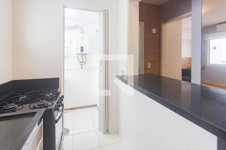 Cozinha de apartamento para alugar com 1 quarto, 40m² em Auxiliadora, Porto Alegre
