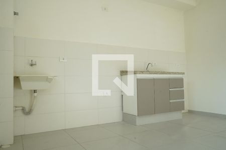 Sala / Cozinha de apartamento para alugar com 1 quarto, 35m² em Vila Esperança, São Paulo