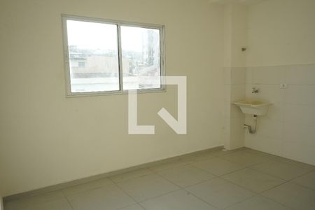 Sala / Cozinha de apartamento para alugar com 1 quarto, 35m² em Vila Esperança, São Paulo