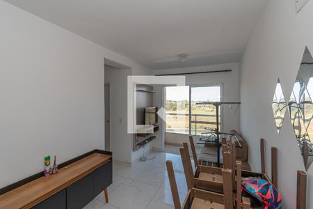 Sala de Estar/Jantar  de apartamento para alugar com 2 quartos, 57m² em Jardim Sao Sebastiao, Hortolândia