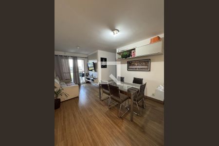 Sala de Jantar de apartamento à venda com 3 quartos, 75m² em Vila América, Santo André
