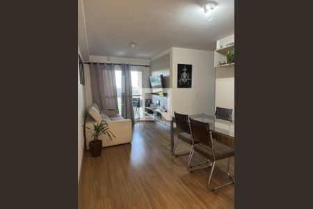 Sala de apartamento à venda com 3 quartos, 75m² em Vila América, Santo André